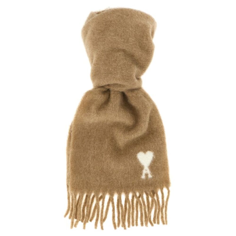Ami Paris Unisex 'Ami De Coeur' Scarf